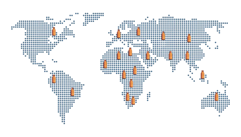 Global Reach 1 worldwide